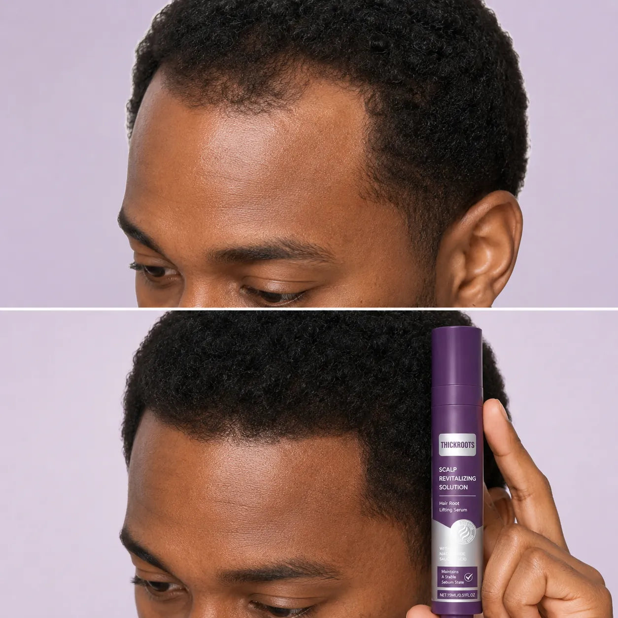 Customer before and after eight weeks